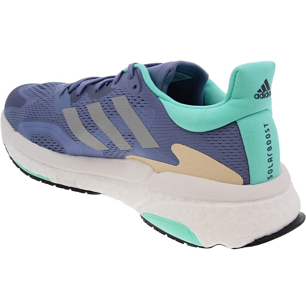Adidas Solar Boost 3 Running Shoes - Womens Violet Back View