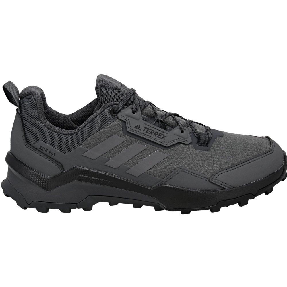 Adidas Terrex AX4 Rain.Rdy Mens Hiking Shoes Grey Side View