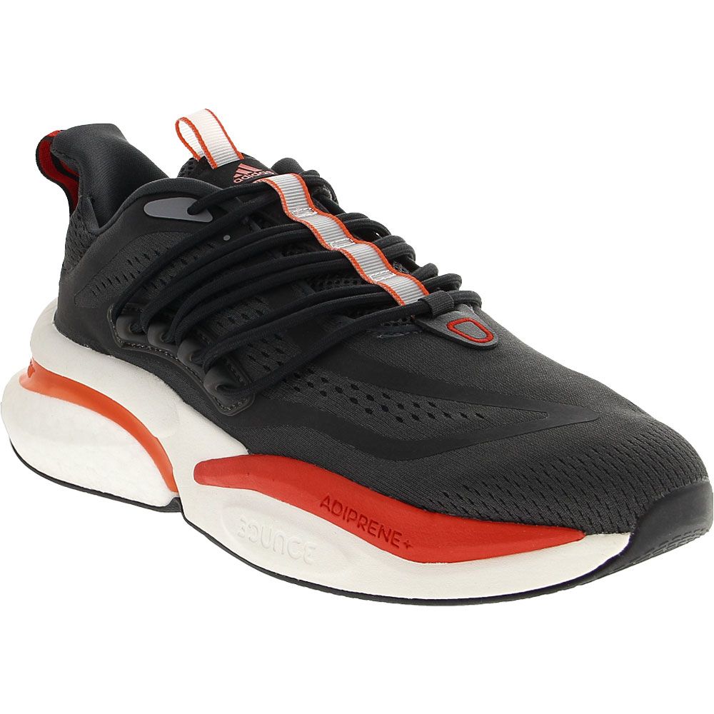 Adidas Alphaboost1 Running Shoes - Mens Black Red