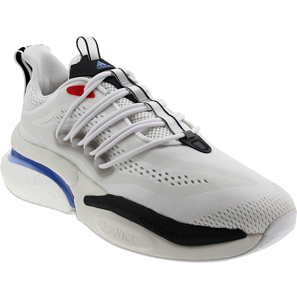 Adidas Alphaboost1 Running Shoes - Mens White Blue Black