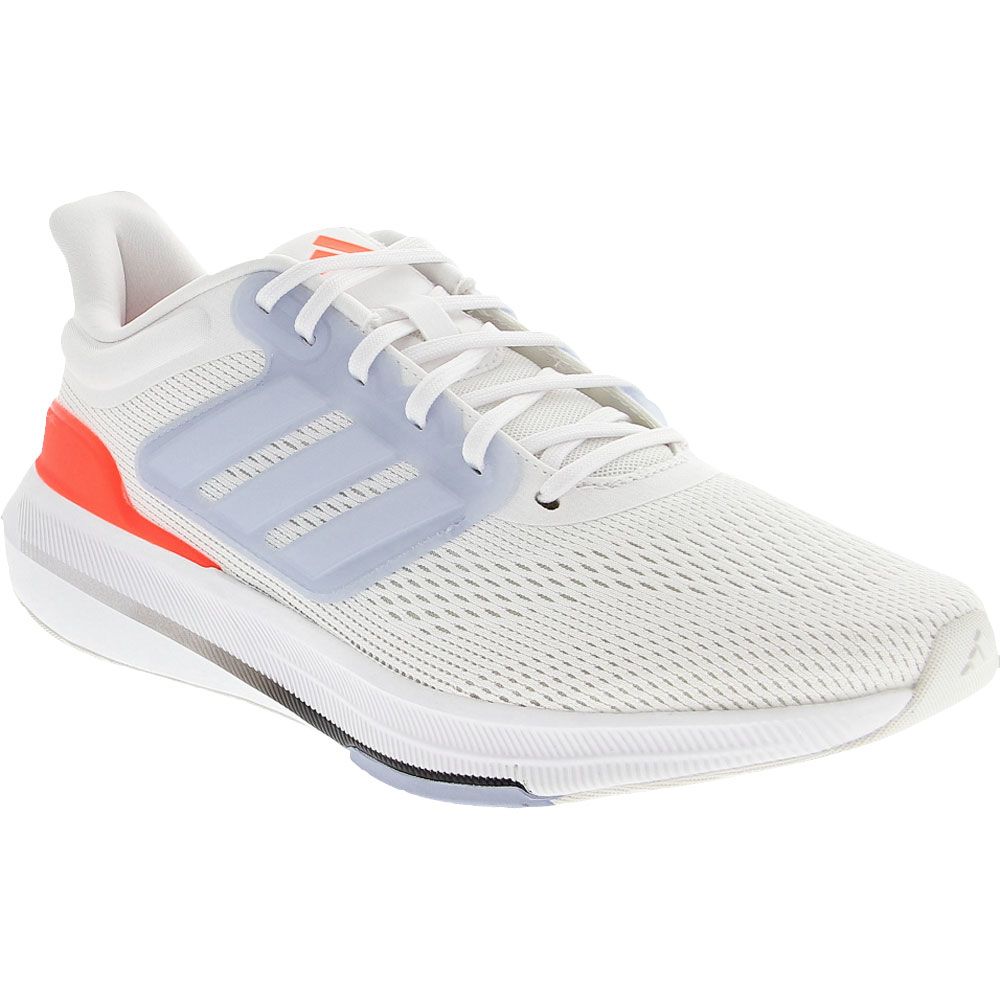 Adidas Ultrabounce Running Shoes - Womens White Cloud Blue Neon Orange