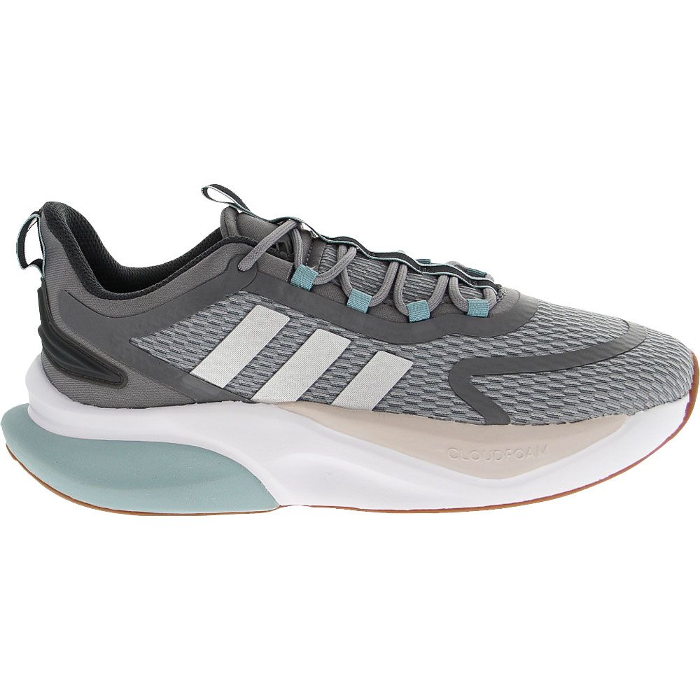 Adidas Alphabounce Plus Running Shoes - Mens Grey Silver