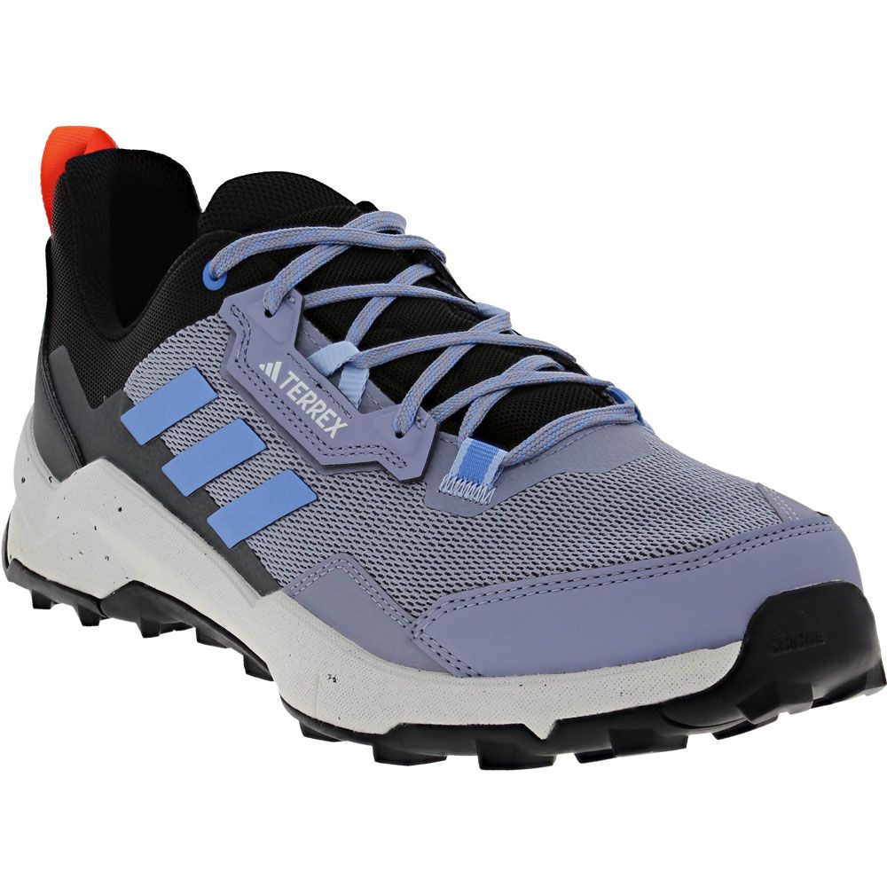 Adidas Terrex Ax4 Hiking Shoe - Mens Silver Violet Blue Black