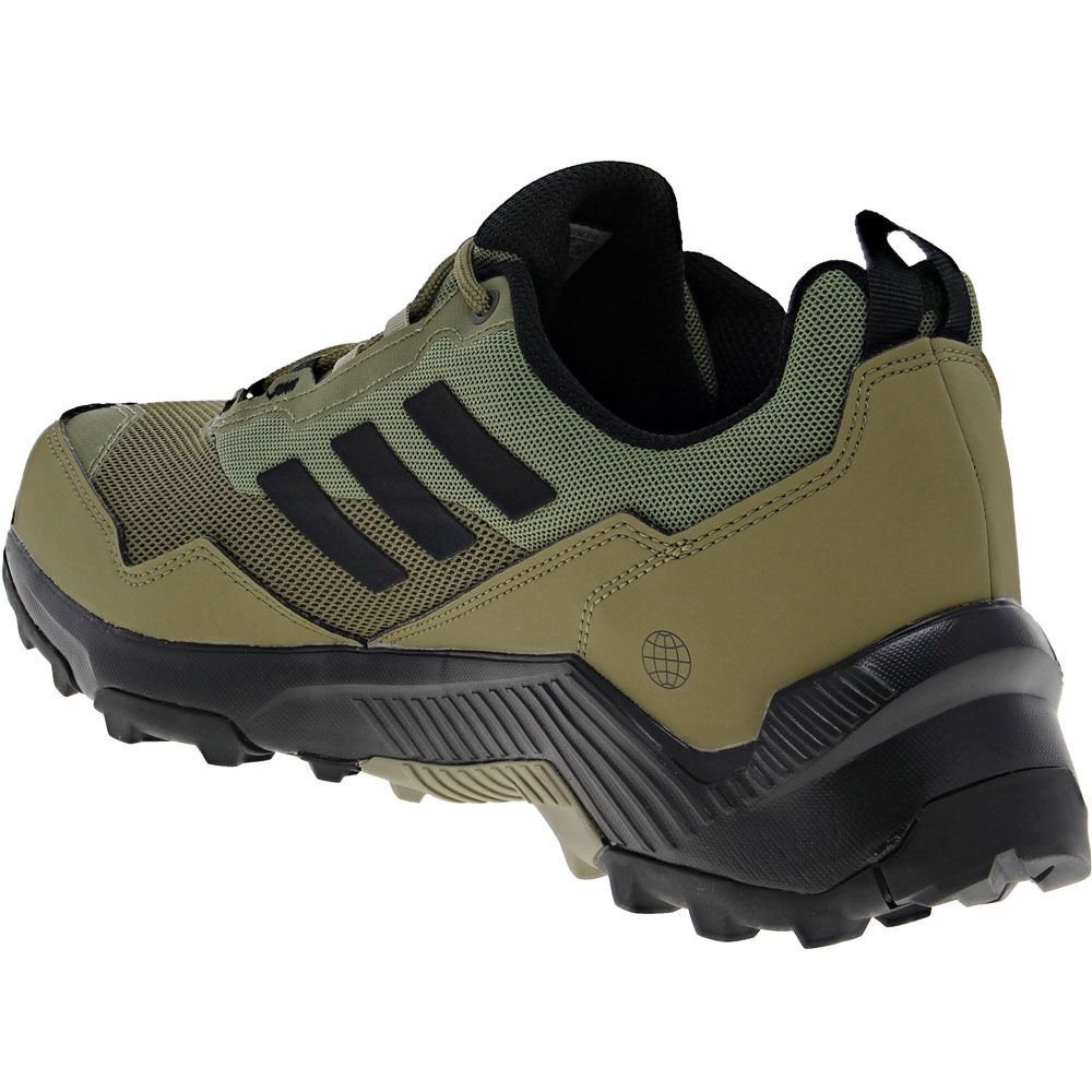 Adidas Terrex Eastrail 2 Hiking Shoes - Mens Olive Black Back View