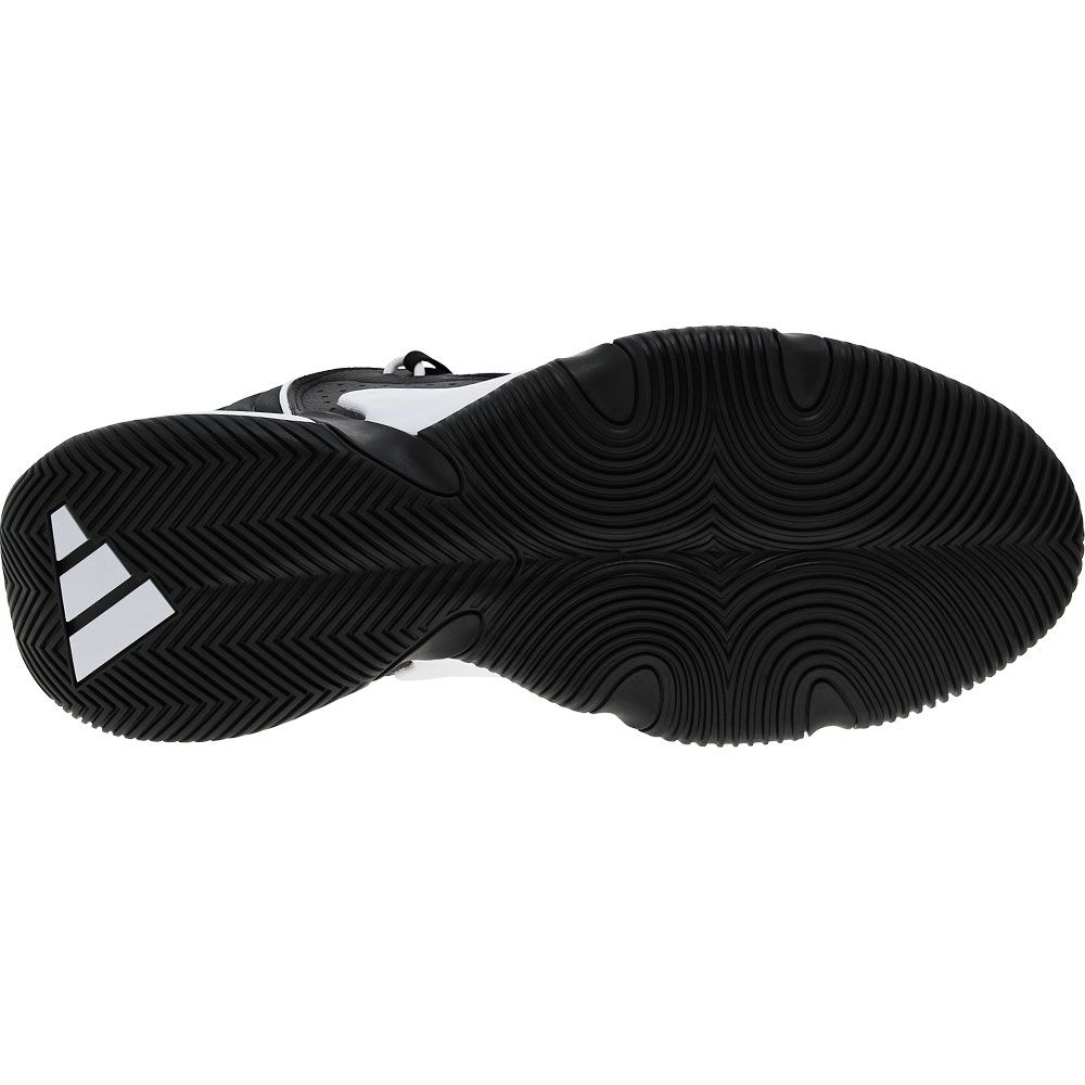 Adidas Trae Unlimited Basketball Shoes - Mens Black White Sole View