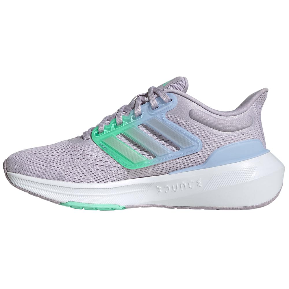 Adidas Ultrabounce J Running - Boys | Girls Silver Pulse Mint Back View