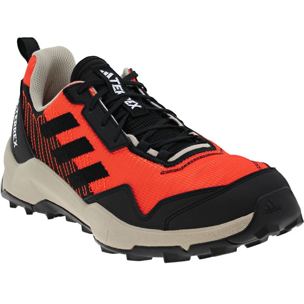 Adidas Terrex Ax4 C Hiking Shoes - Mens Black Orange Grey