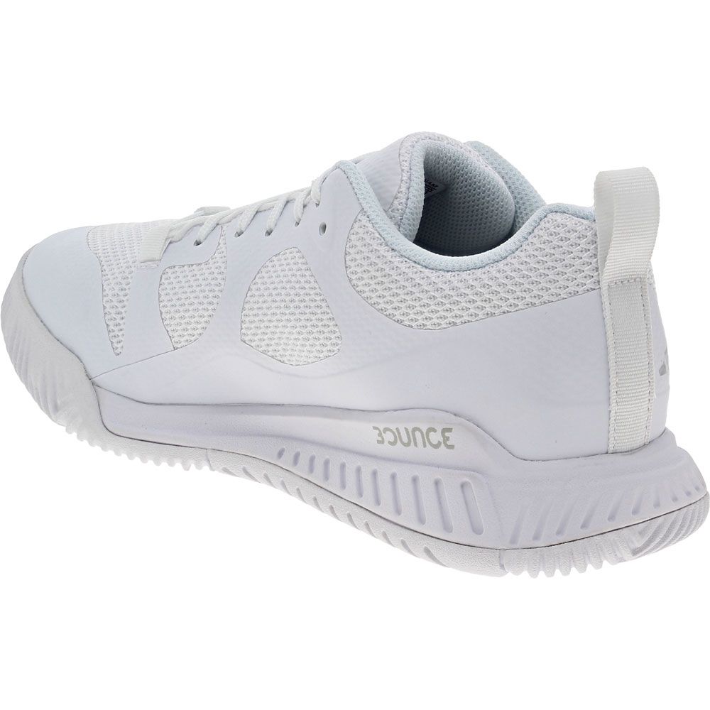 Adidas Court Team Bounce 2 Volleyball Shoes - Womens White Back View