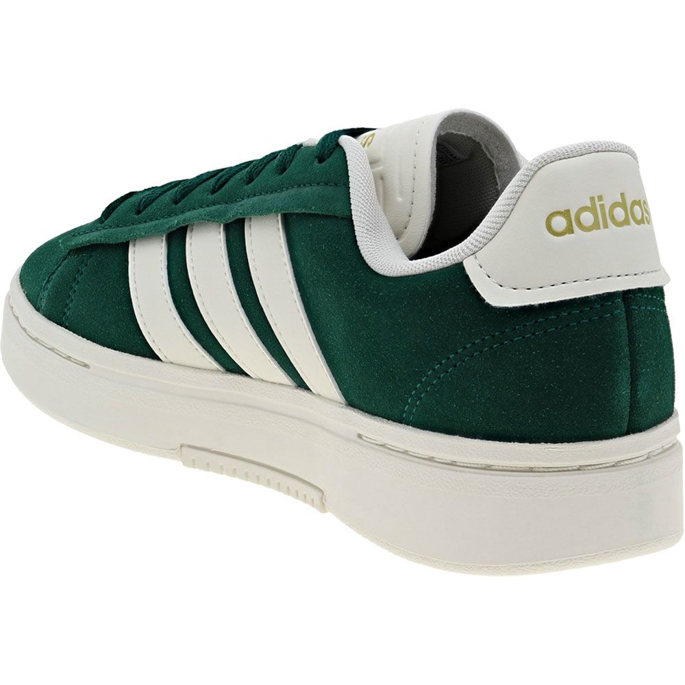 Adidas Grand Court Alpha Shoes - Womens Green Back View