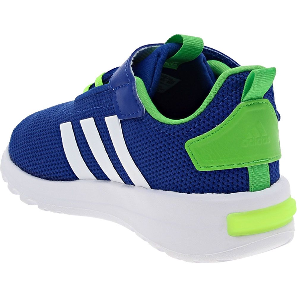 Adidas Racer Tr23 Athletic Shoes - Baby Toddler Blue White Back View