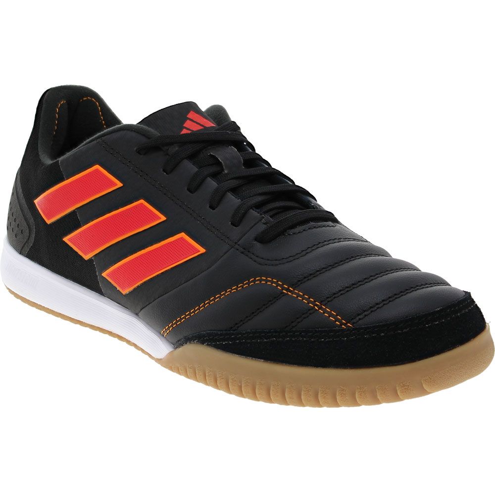 Adidas Topsala Competition Indoor Soccer Shoes - Mens Black Orange