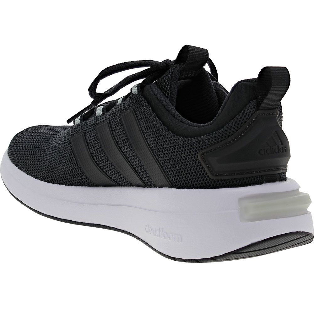Adidas Racer TR23 Lifestyle Running Shoes - Womens Black Blue Back View