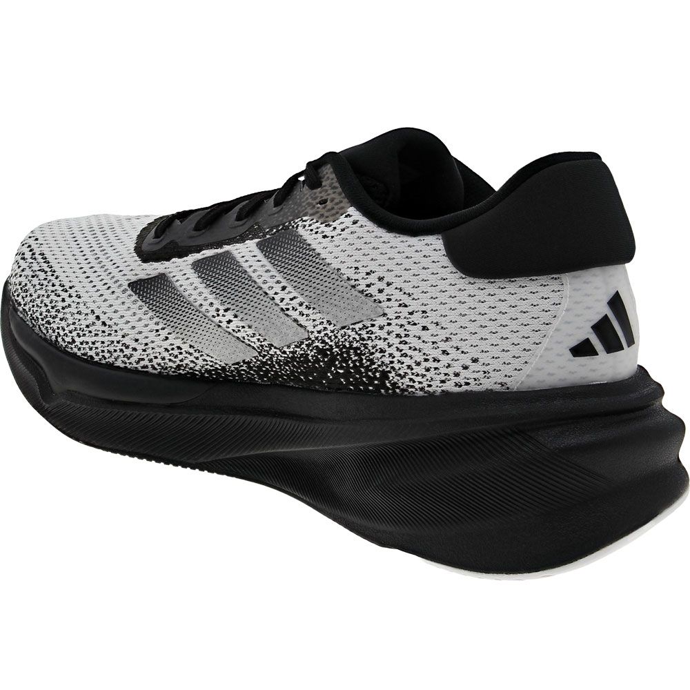 Adidas Supernova Stride M Running Shoes - Mens Black White Back View