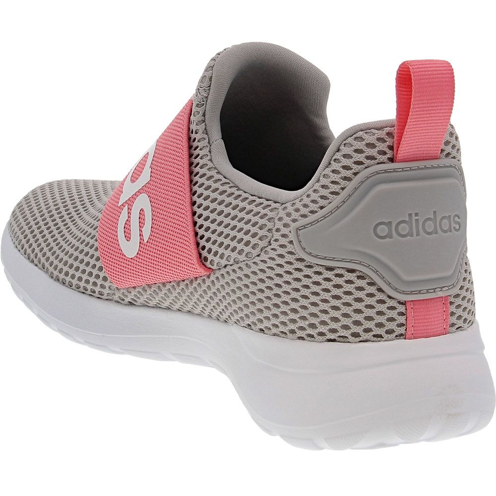 Adidas Lite Racer Adapt 4 Running - Boys | Girls Grey Pink Back View
