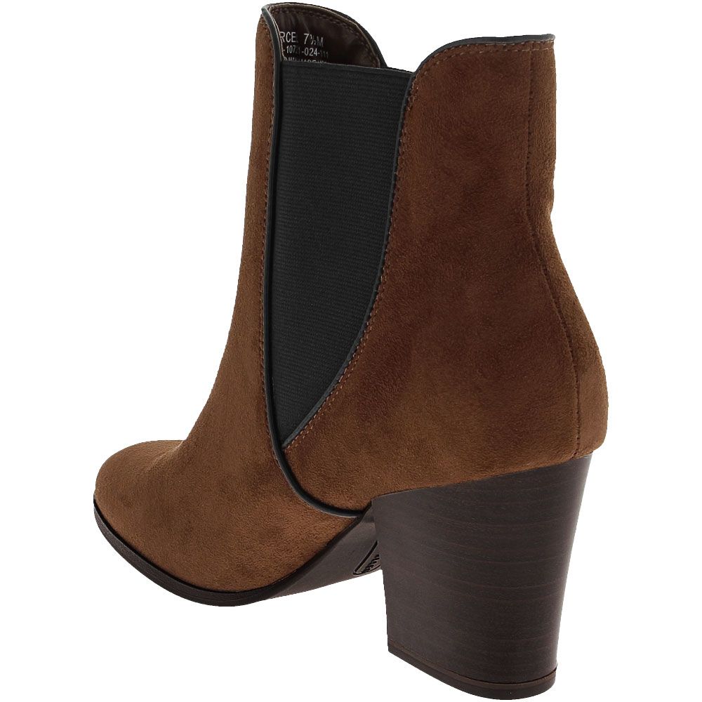 Andrew Geller Darcel Ankle Boots - Womens Coffee Black Back View