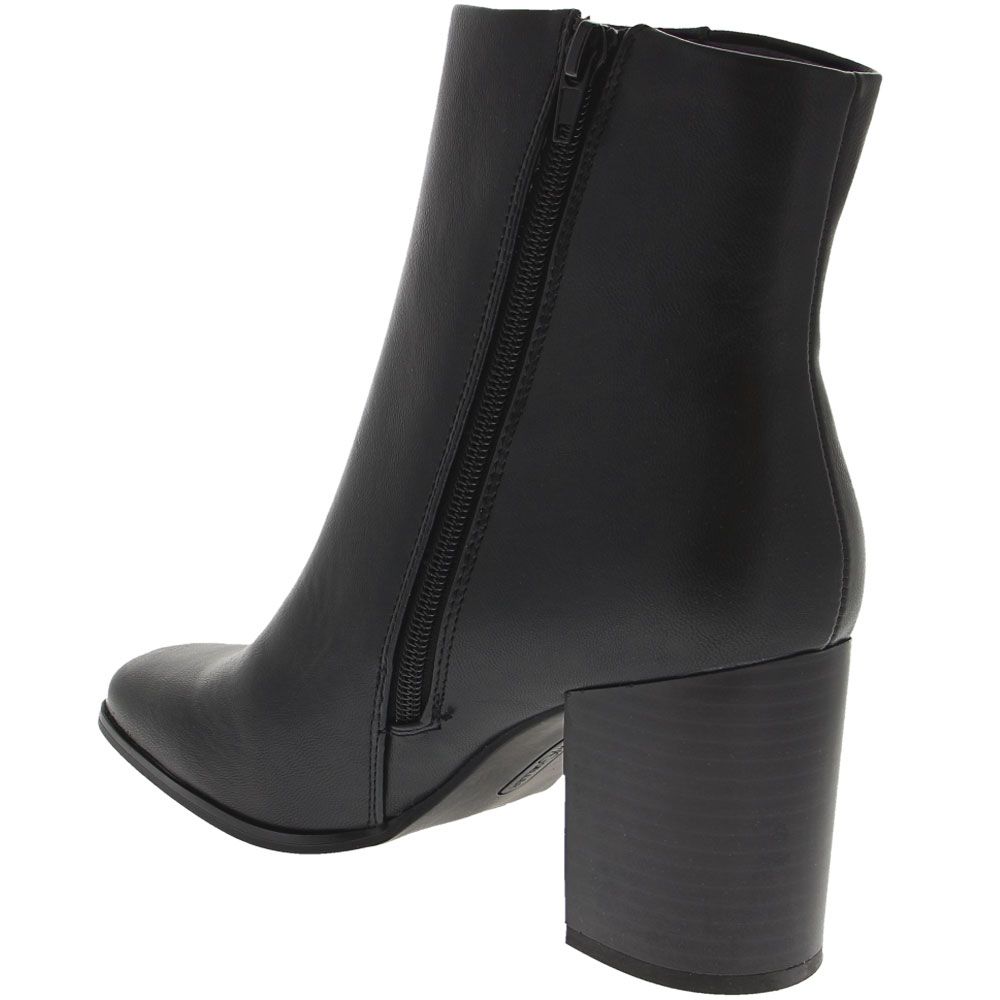 Andrew Geller Gilly Ankle Boots - Womens Black Back View