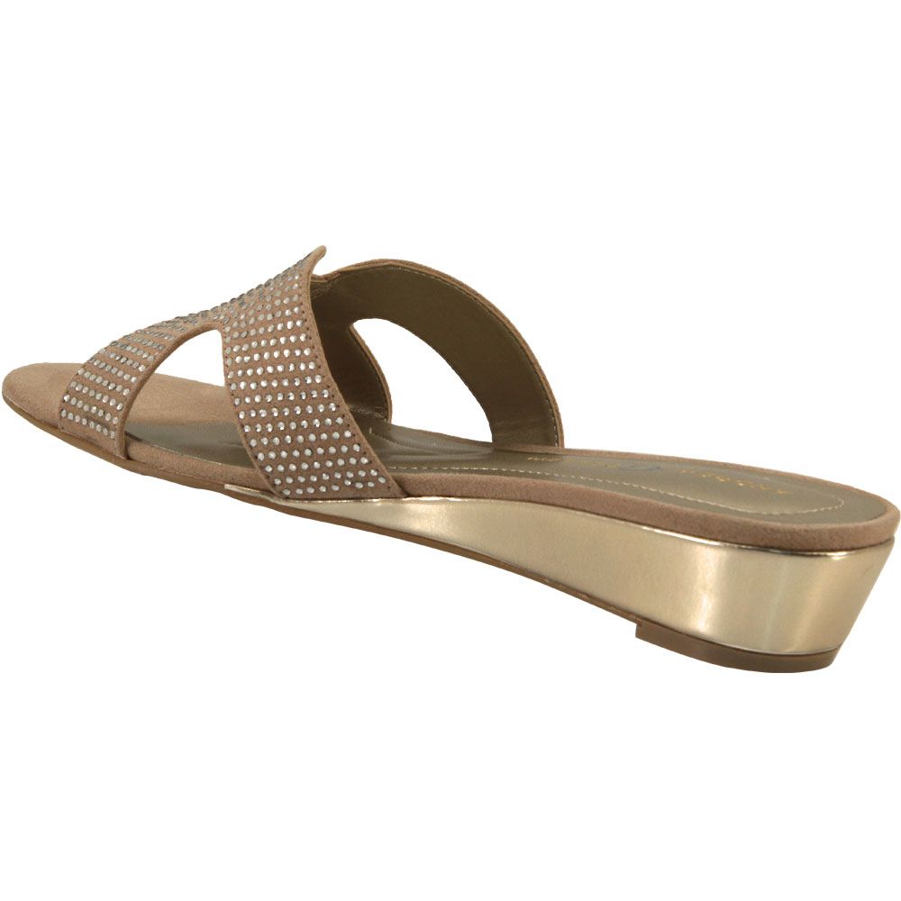 Andrew Geller Icelyn Sandals - Womens Nude Back View