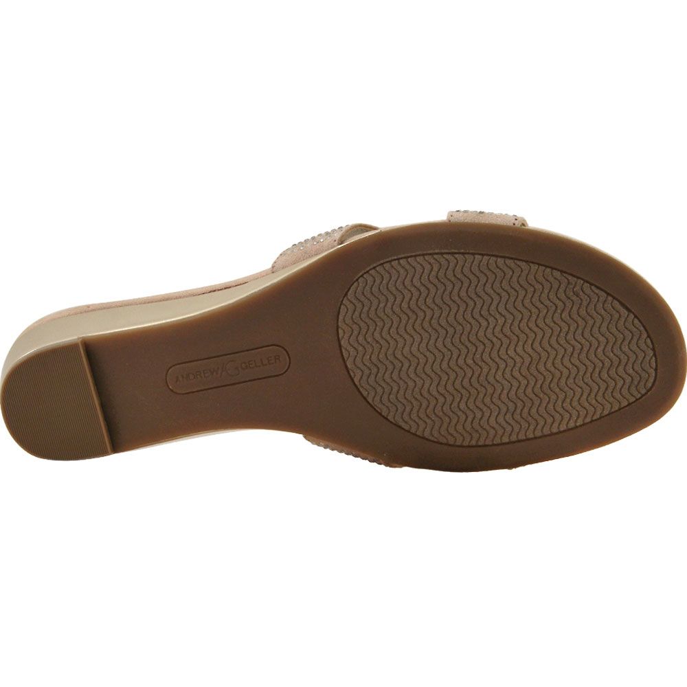 Andrew Geller Icelyn Sandals - Womens Nude Sole View