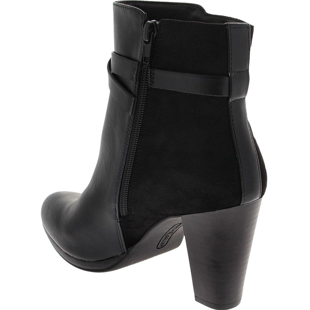 Andrew Geller Kolton Ankle Boots - Womens Black Back View