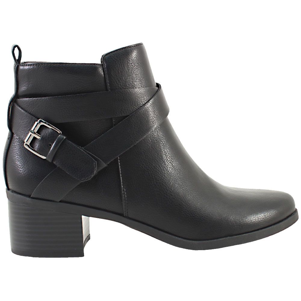 Anne Klein Javen Ankle Boots - Womens Black Side View