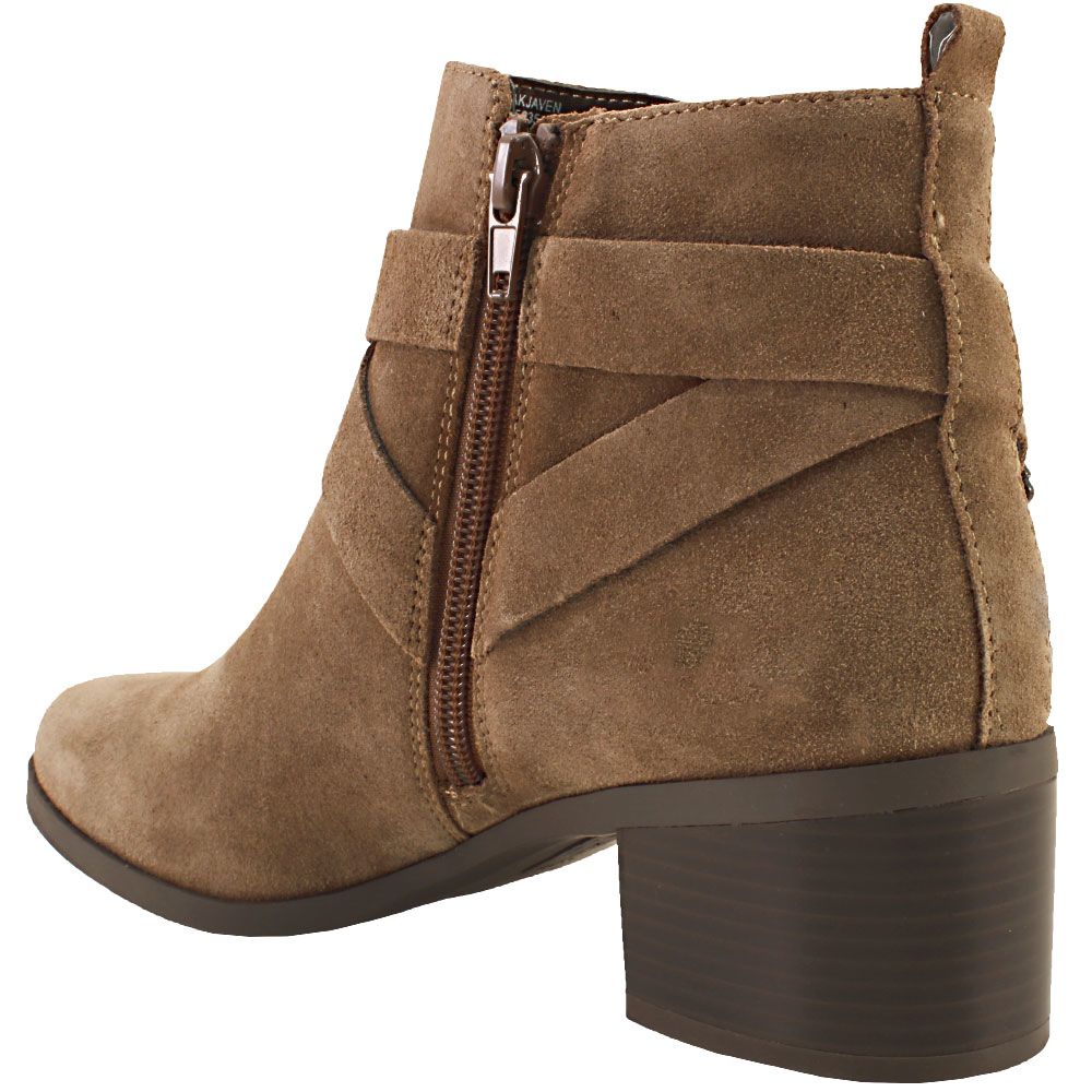 Anne Klein Javen Ankle Boots - Womens Chestnut Back View
