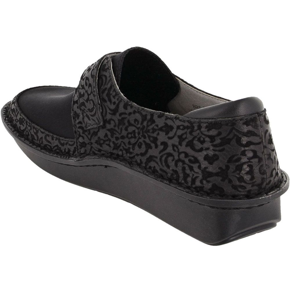 Alegria Brenna Slip on Casual Shoes - Womens Black Back View