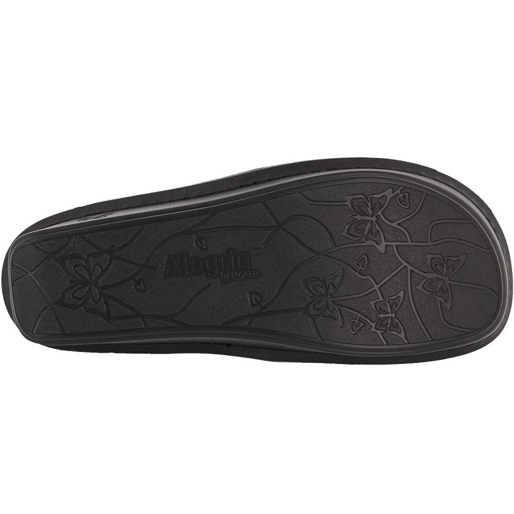 Alegria Brenna Slip on Casual Shoes - Womens Black Sole View