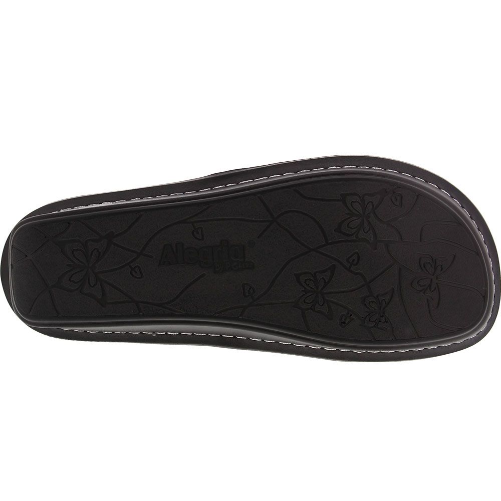 Alegria Brook Slip on Casual Shoes - Womens Black Sole View