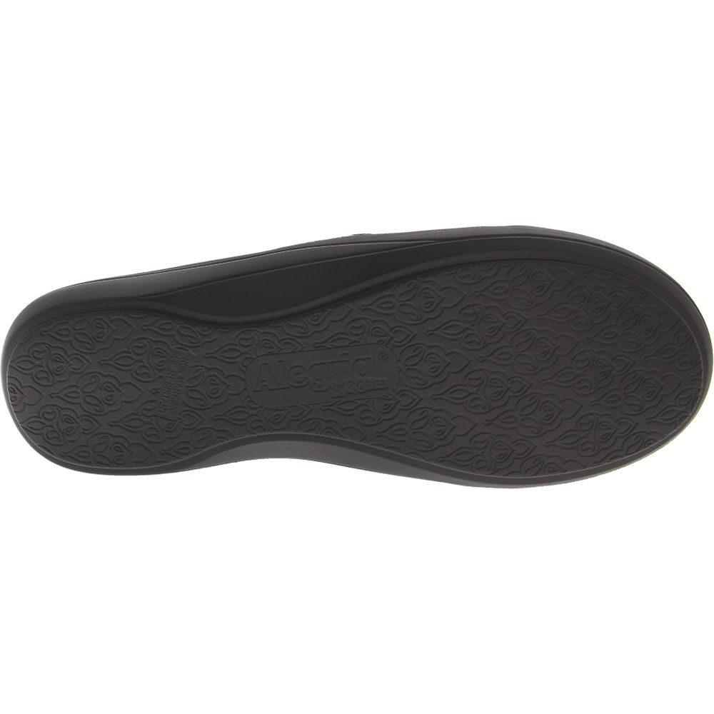 Alegria Duette Slip on Casual Shoes - Womens Black Sole View