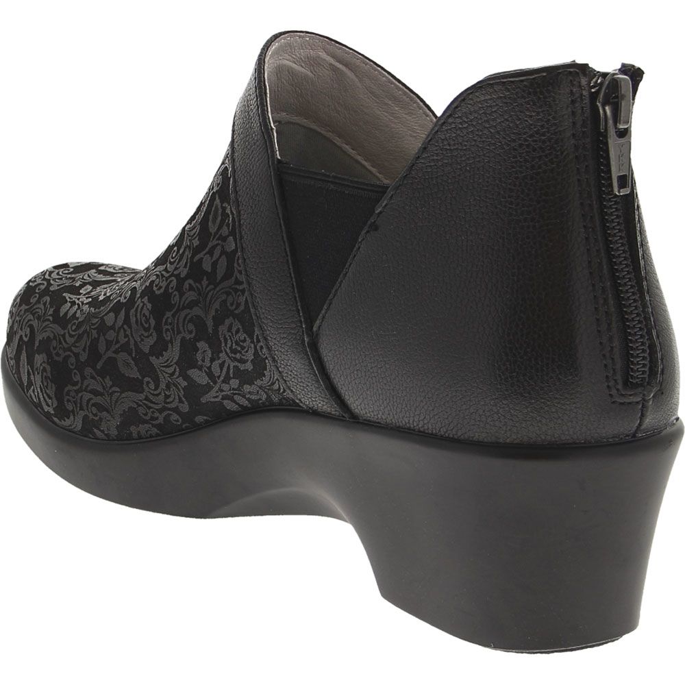 Alegria Natalee Ankle Boots - Womens Black Back View