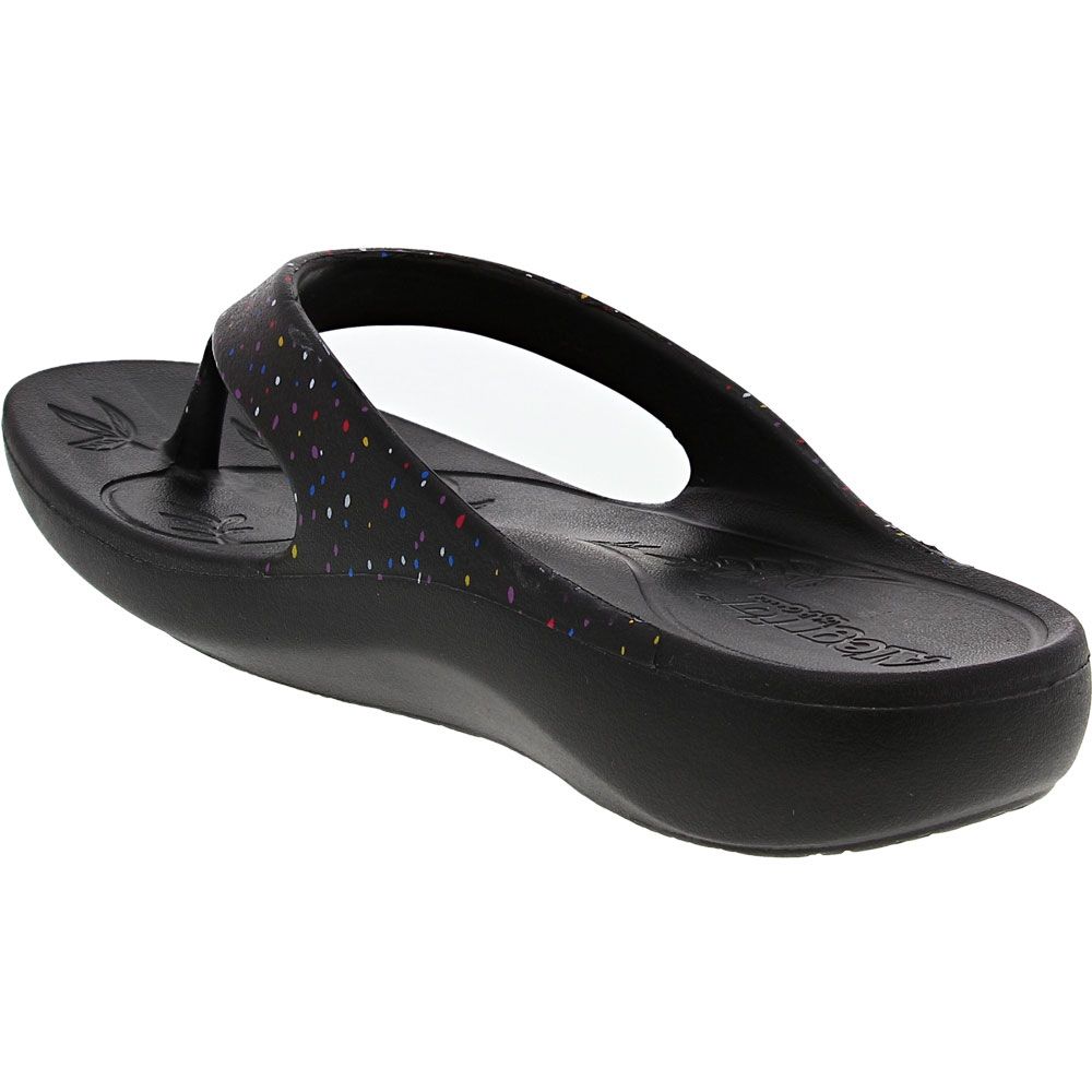 Alegria Ode Water Sandals - Womens Black Back View