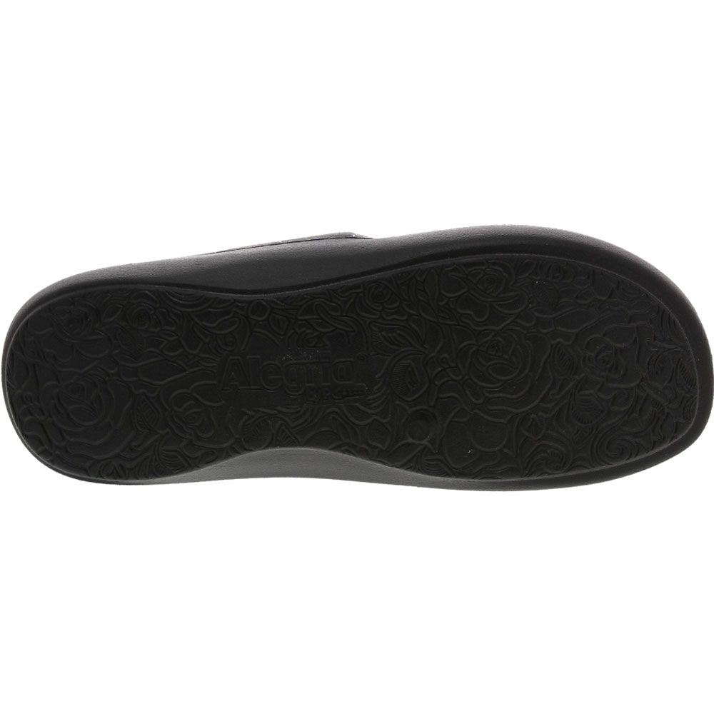 Alegria Ode Water Sandals - Womens Black Sole View