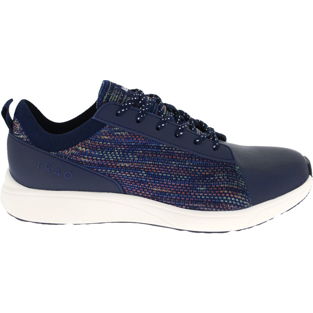 Alegria Qest Walking Shoes - Womens Navy Multi Colored