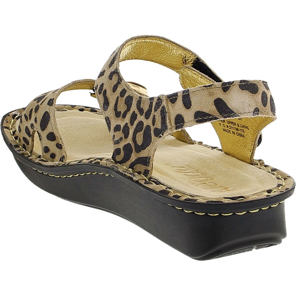 Alegria Vienna Sandals - Womens Leopard Back View