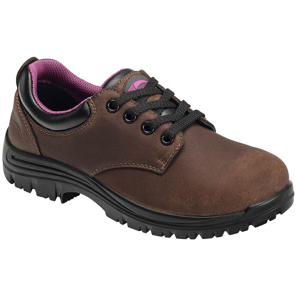 Avenger Work Boots 7164 Composite Toe Work Shoes - Womens Brown