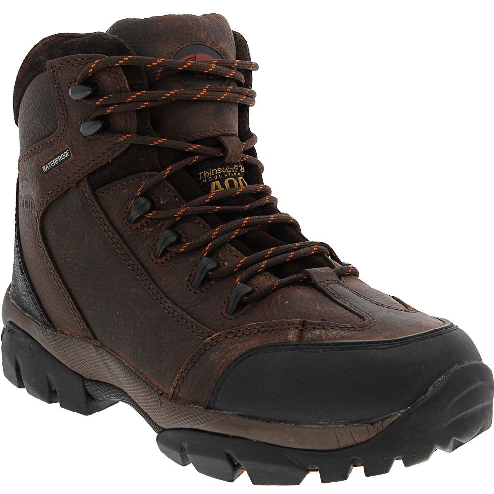 Avenger Work Boots 7664 Non-Safety Toe Work Boots - Mens Brown