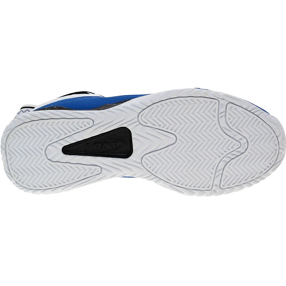 And 1 Pulse 2 Youth Basketball Shoes White Skydiver Blue Black Sole View