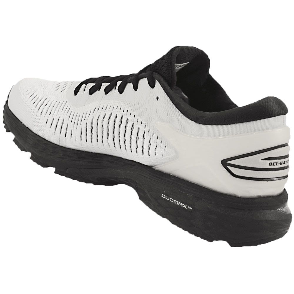 ASICS Gel Kayano 25 Running Shoes - Mens Glacier Grey Black Back View