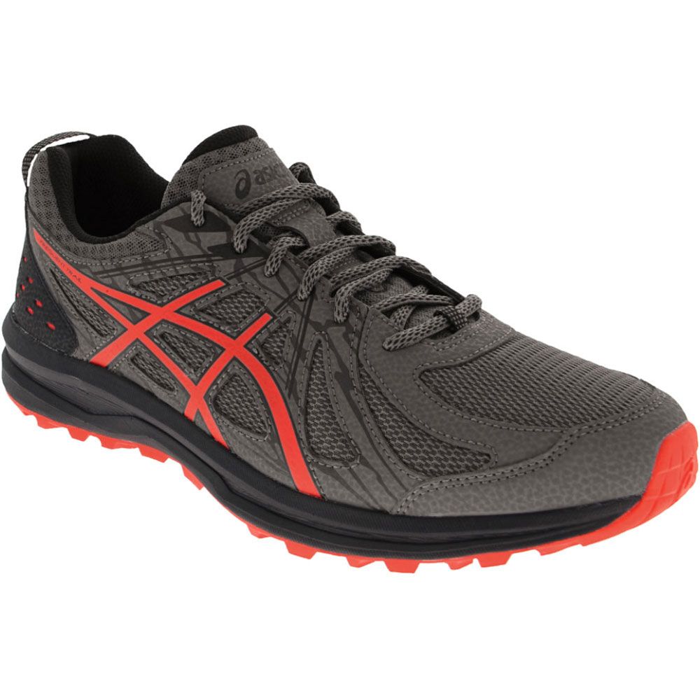 ASICS Frequent Trail Running Shoes - Mens Carbon Red Alert