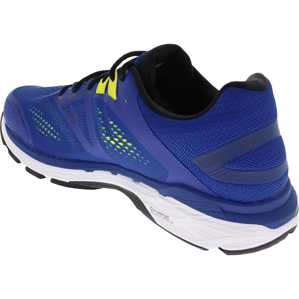 ASICS Gt 2000 7 Running Shoes - Mens Illusion Blue Black Back View