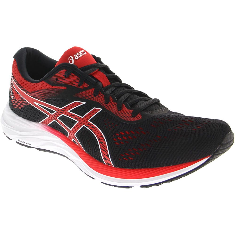 ASICS Gel Excite 6 Running Shoes - Mens Black Red
