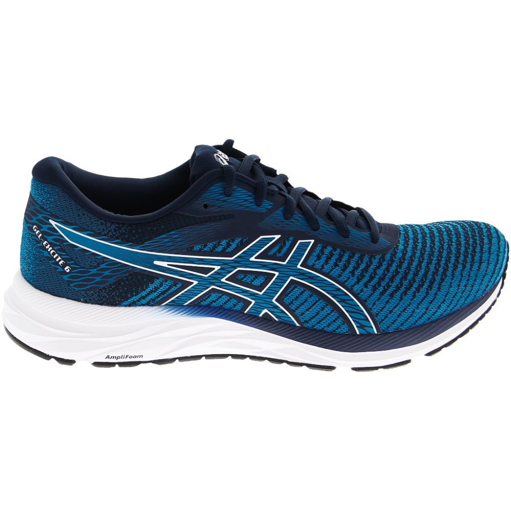 'ASICS Gel Excite 6 Twist Running Shoes - Mens Blue Expanse White