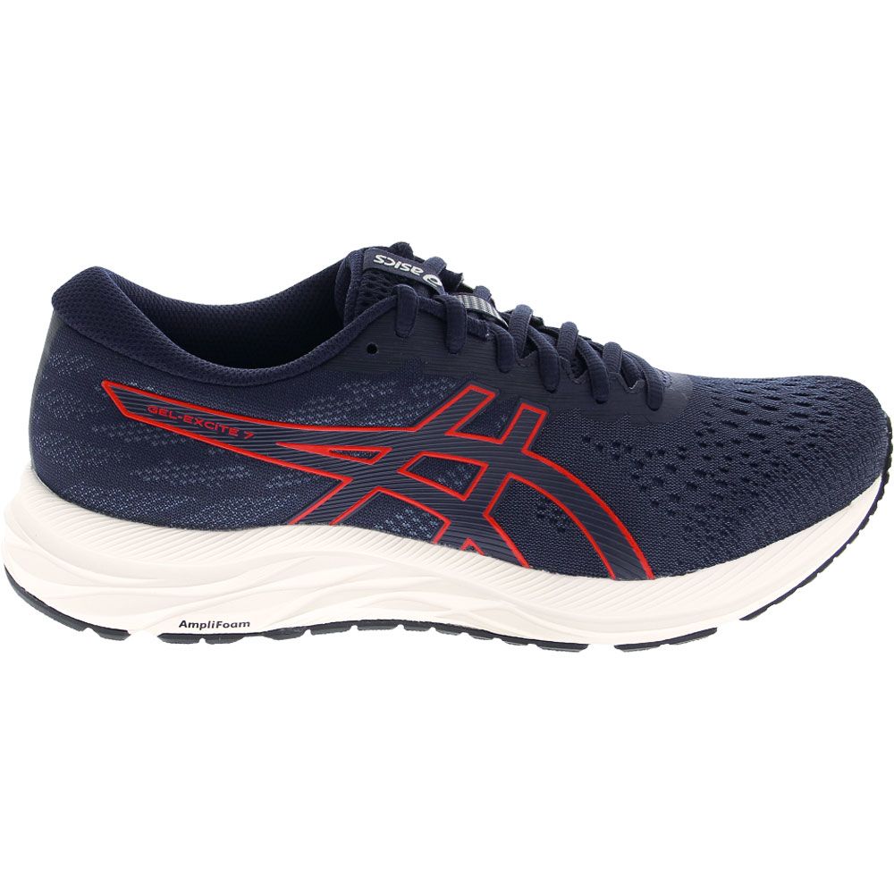 ASICS Gel Excite 7 Running Shoes - Mens Blue Side View