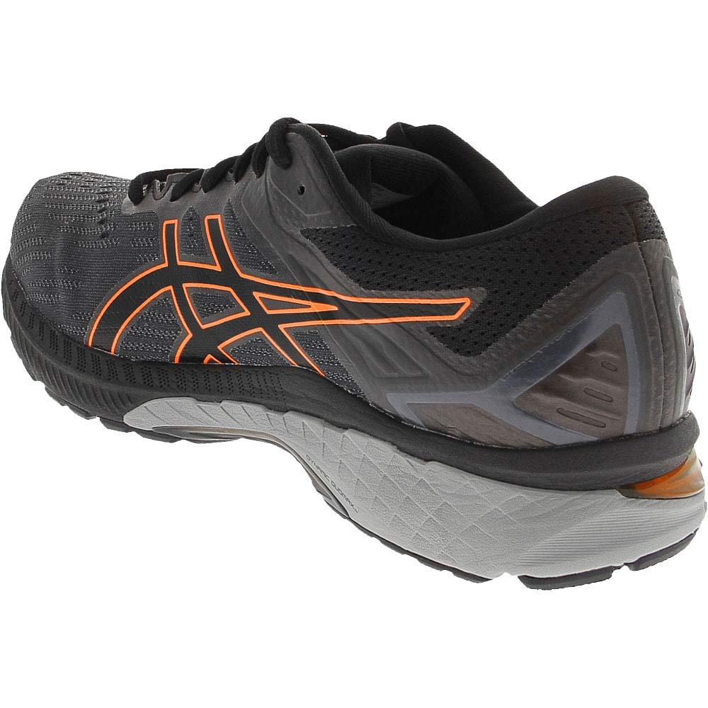 ASICS Gt 2000 9 Gtx Trail Running Shoes - Mens Black Marigold Orange Back View
