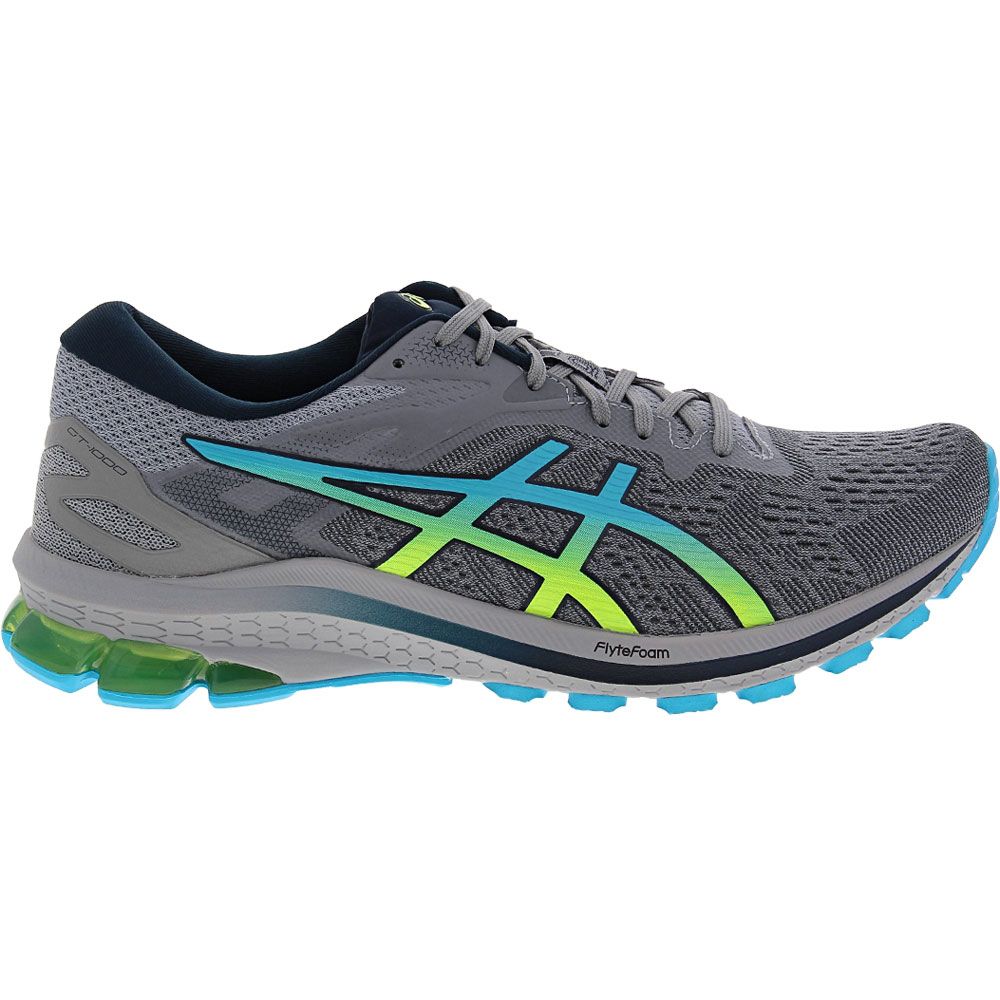 ASICS Gt 1000 10 Running Shoes - Mens Graphite Side View