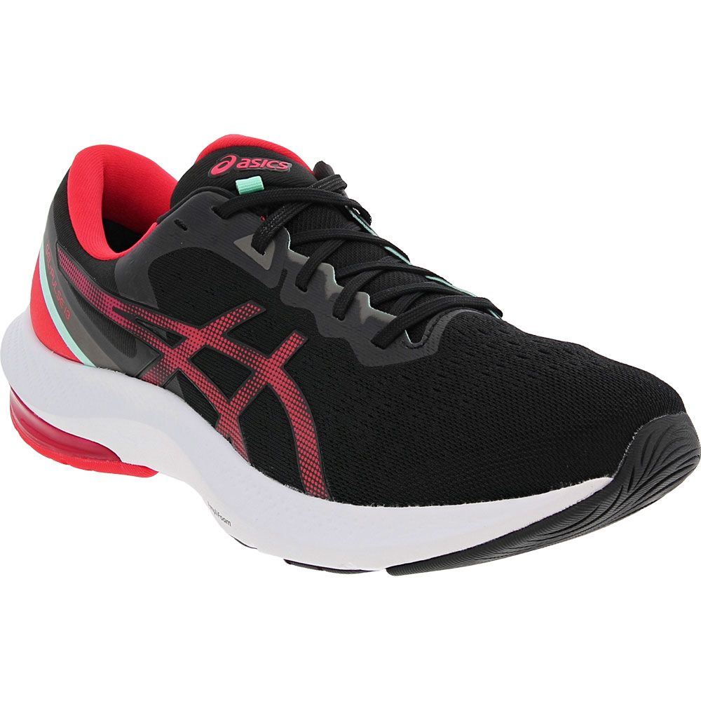 ASICS Gel Pulse 13 Running Shoes - Mens Black Electric Red