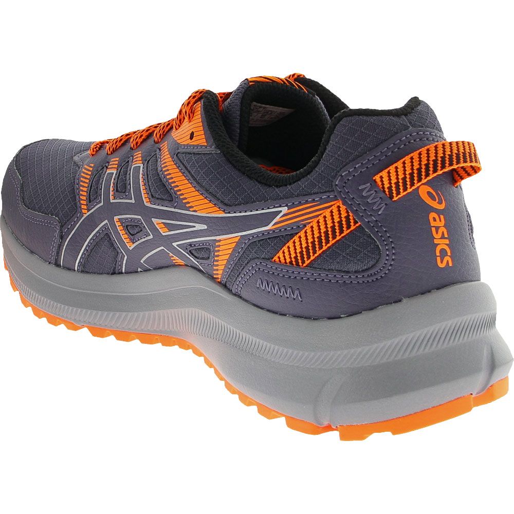 ASICS Trail Scout 2 Trail Running Shoes - Mens Indigo Fog Pure Silver Back View