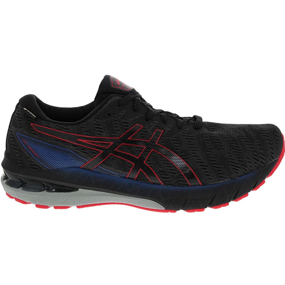 ASICS Gt 2000 10 Gtx Running Shoes - Mens Graphite Grey Black Side View
