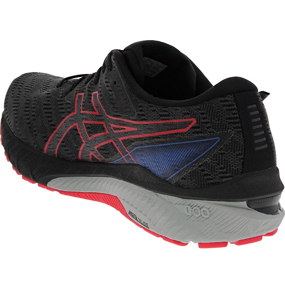 ASICS Gt 2000 10 Gtx Running Shoes - Mens Graphite Grey Black Back View