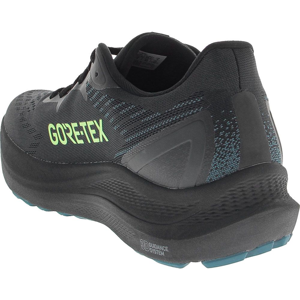 ASICS Gt 2000 12 Gtx Running Shoes - Mens Black Back View